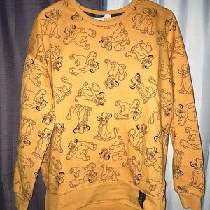 A Disney inspired Lion King sweatshirt